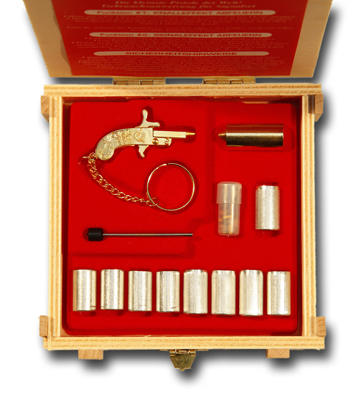 BERLOQUE FLARE KIT: Gold-Plated in Wood Crate w/Extras